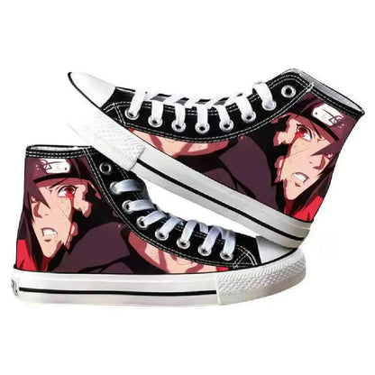 NARUTO Vulcanized Sasuke Kakashi Canvas Shoes