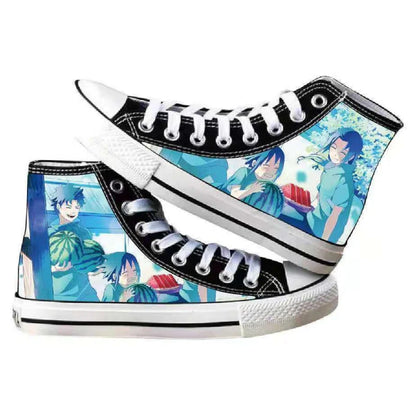 NARUTO Vulcanized Sasuke Kakashi Canvas Shoes