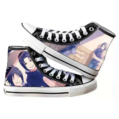 NARUTO Vulcanized Sasuke Kakashi Canvas Shoes