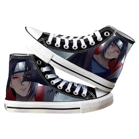 NARUTO Vulcanized Sasuke Kakashi Canvas Shoes