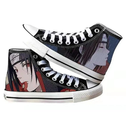 NARUTO Vulcanized Sasuke Kakashi Canvas Shoes
