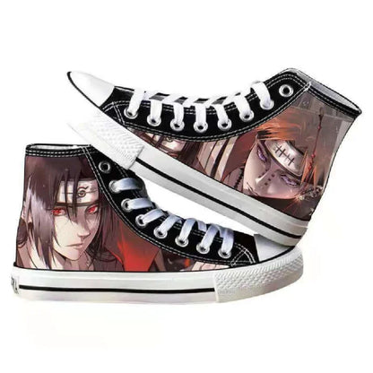 NARUTO Vulcanized Sasuke Kakashi Canvas Shoes
