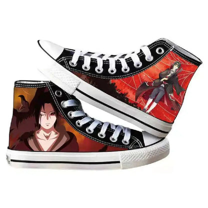 NARUTO Vulcanized Sasuke Kakashi Canvas Shoes