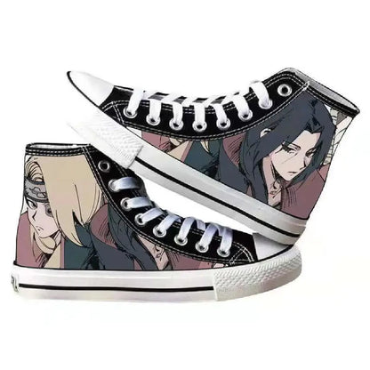 NARUTO Vulcanized Sasuke Kakashi Canvas Shoes