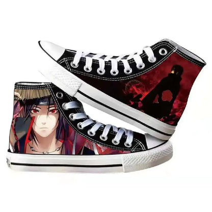 NARUTO Vulcanized Sasuke Kakashi Canvas Shoes