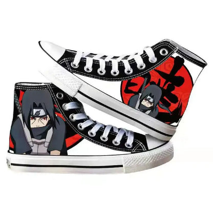 NARUTO Vulcanized Sasuke Kakashi Canvas Shoes
